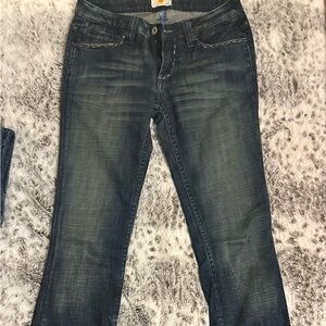 Antik Denim Dark Blue Bootcut Jeans
